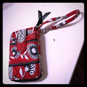 Vera Bradley Deco Daisy Wristlet